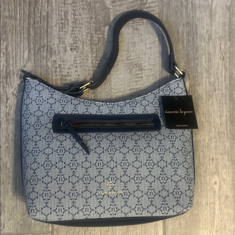 Nine West Blue Patterned Women's Bag